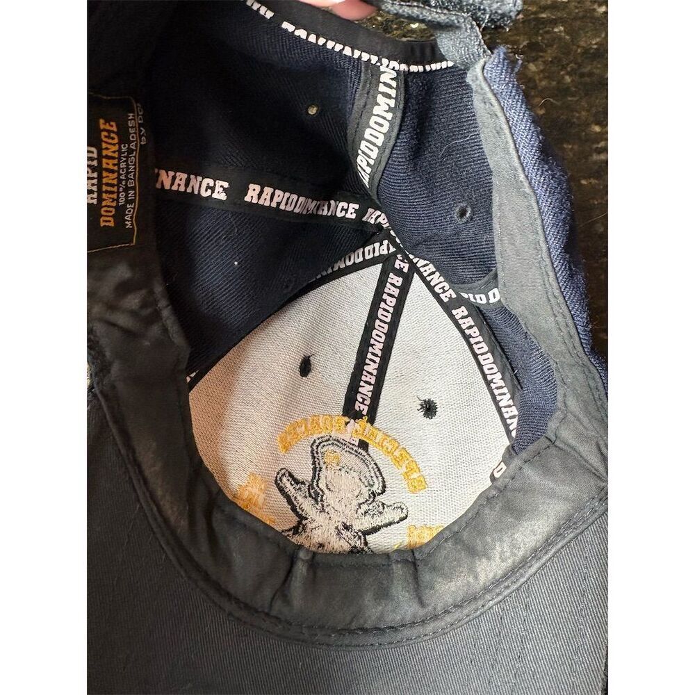 Rapid Dominance Special Forces Men's Blue Cap Adjustable Embroidered Hat - Picture 7 of 8